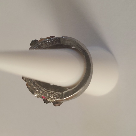 Pretty Multi Colored Rhinestone Ring! - Picture 2 of 5